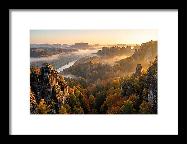 Saxon Switzerland National Park Serenity