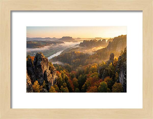 Saxon Switzerland National Park Serenity