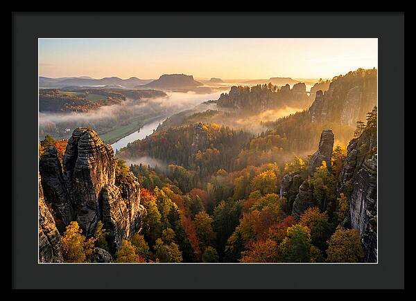 Saxon Switzerland National Park Serenity