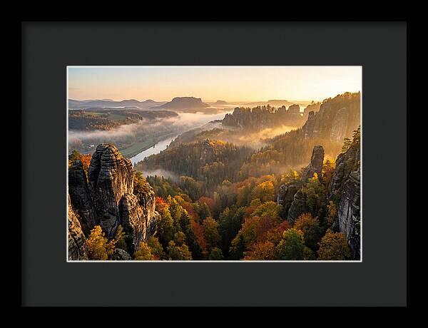 Saxon Switzerland National Park Serenity