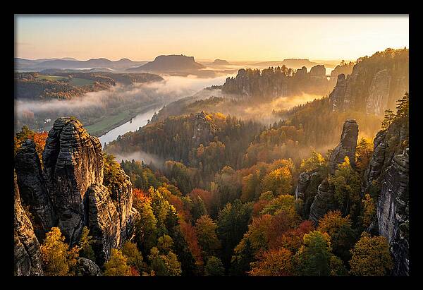 Saxon Switzerland National Park Serenity