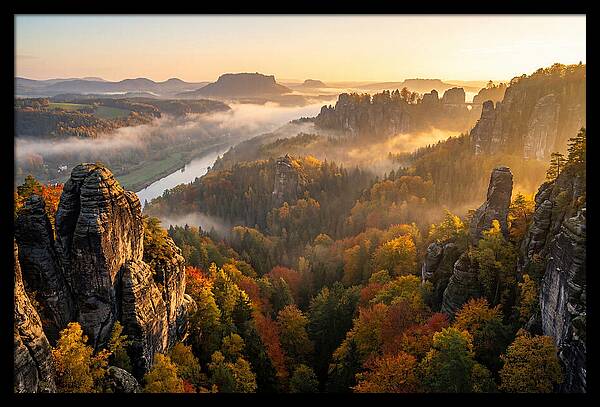Saxon Switzerland National Park Serenity