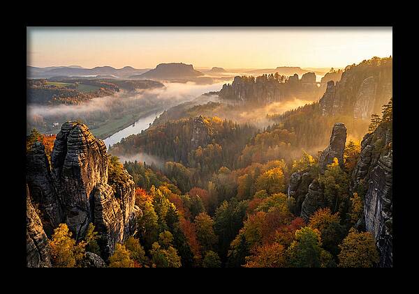 Saxon Switzerland National Park Serenity