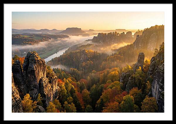 Saxon Switzerland National Park Serenity