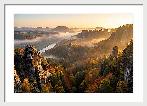 Saxon Switzerland National Park Serenity