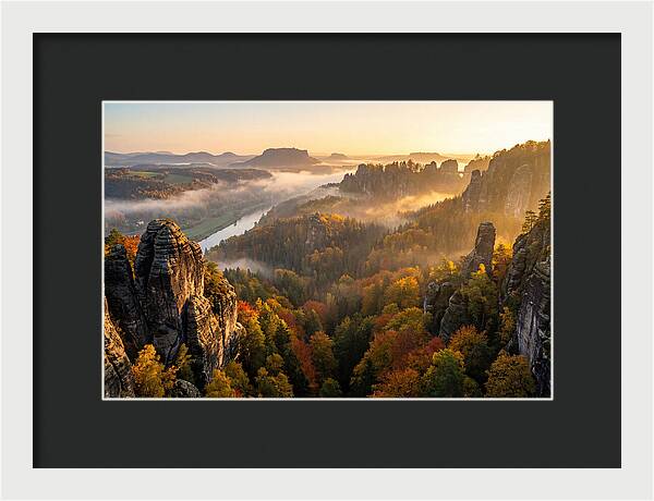 Saxon Switzerland National Park Serenity