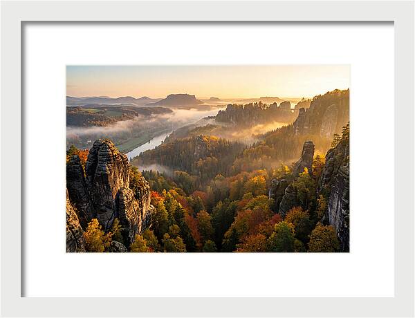 Saxon Switzerland National Park Serenity