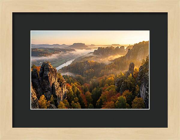 Saxon Switzerland National Park Serenity