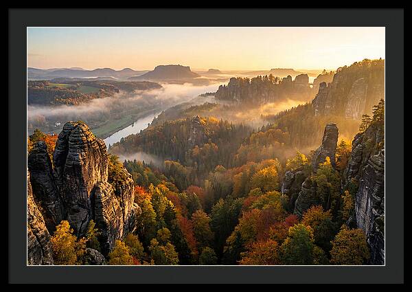 Saxon Switzerland National Park Serenity