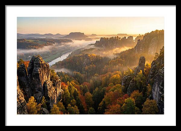 Saxon Switzerland National Park Serenity