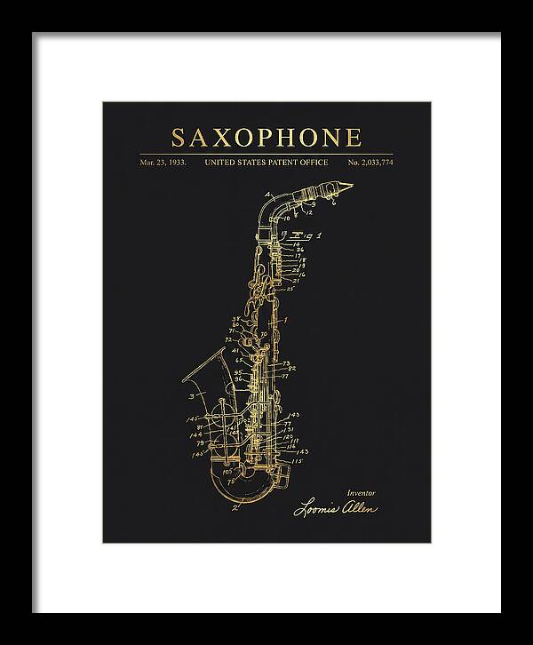 Saxophone Gold Patent Us2033774a