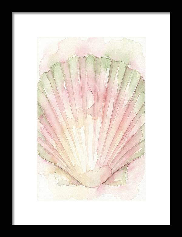 Scallop Shell Watercolor