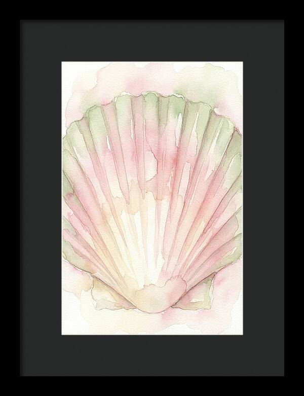Scallop Shell Watercolor