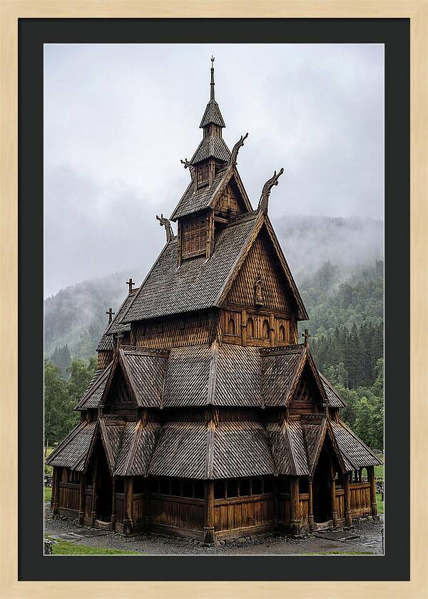 Scandinavian Stave Church Architecture
