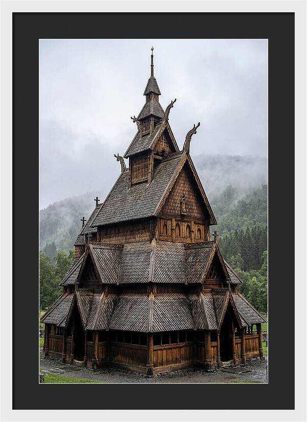 Scandinavian Stave Church Architecture