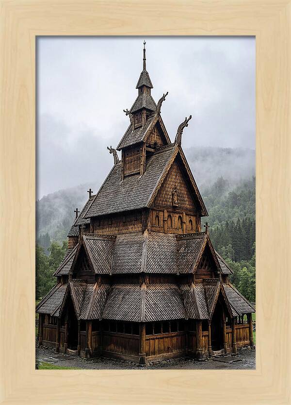 Scandinavian Stave Church Architecture