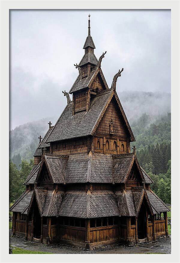Scandinavian Stave Church Architecture