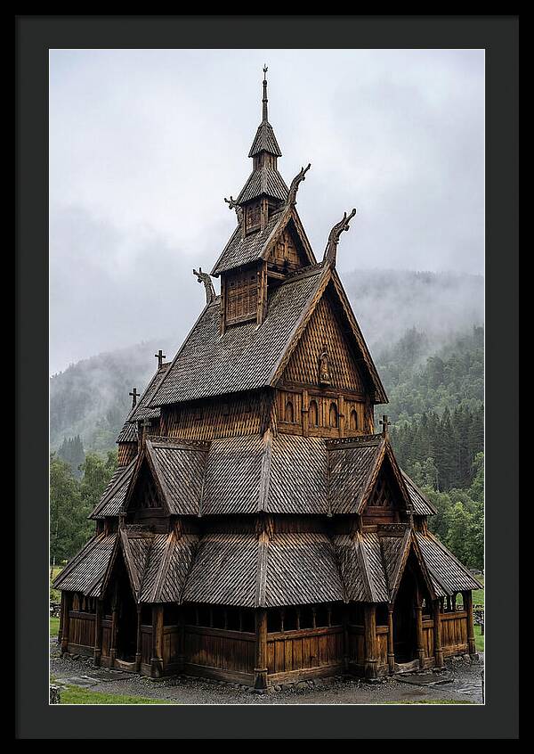 Scandinavian Stave Church Architecture