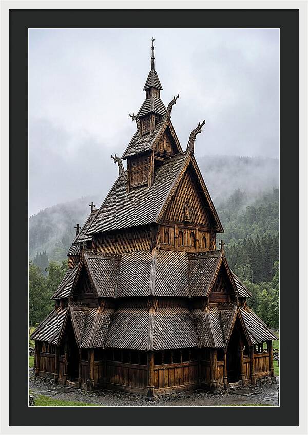 Scandinavian Stave Church Architecture