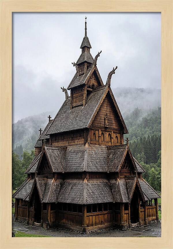 Scandinavian Stave Church Architecture