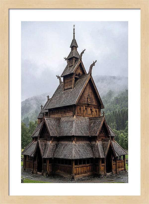 Scandinavian Stave Church Architecture