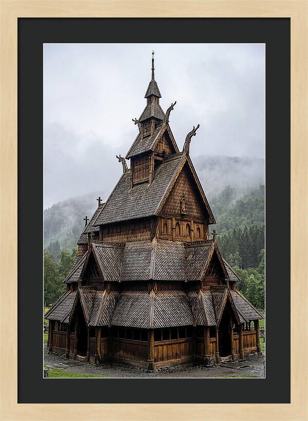 Scandinavian Stave Church Architecture