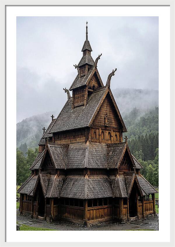 Scandinavian Stave Church Architecture