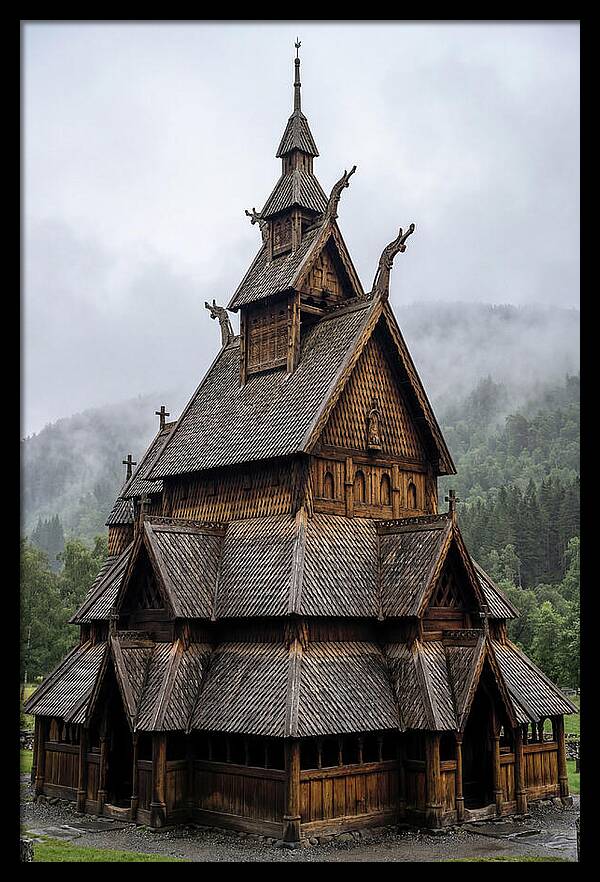 Scandinavian Stave Church Architecture