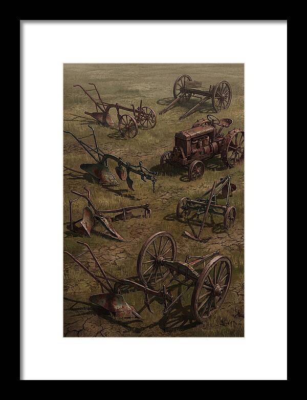 Scattered Farm Equipment