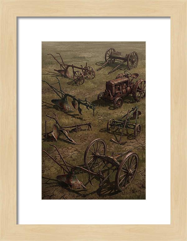 Scattered Farm Equipment
