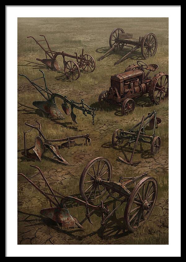 Scattered Farm Equipment