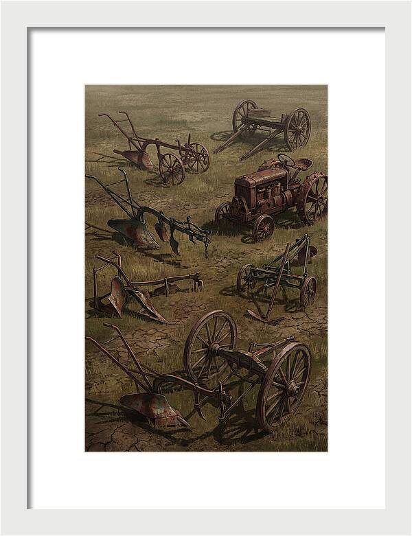 Scattered Farm Equipment