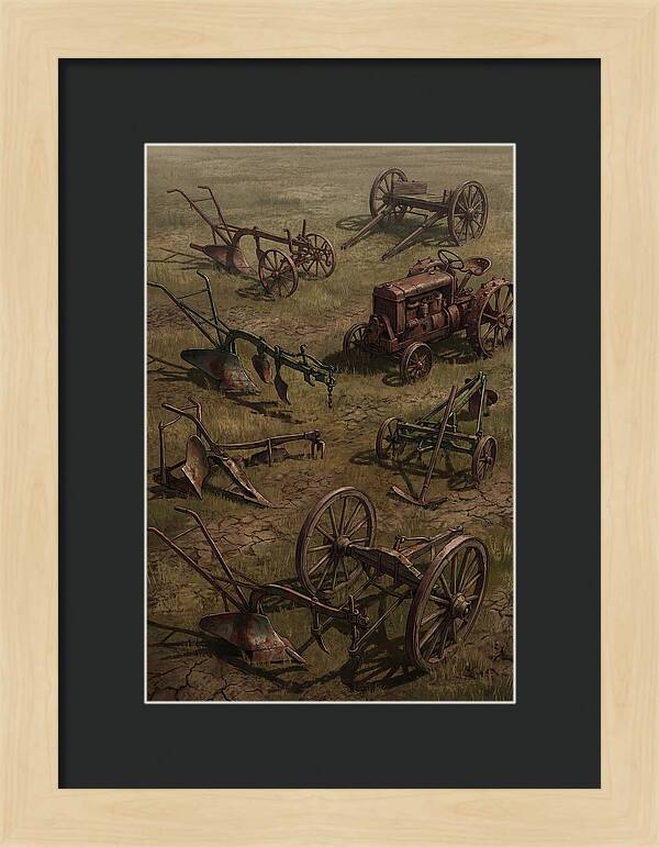 Scattered Farm Equipment