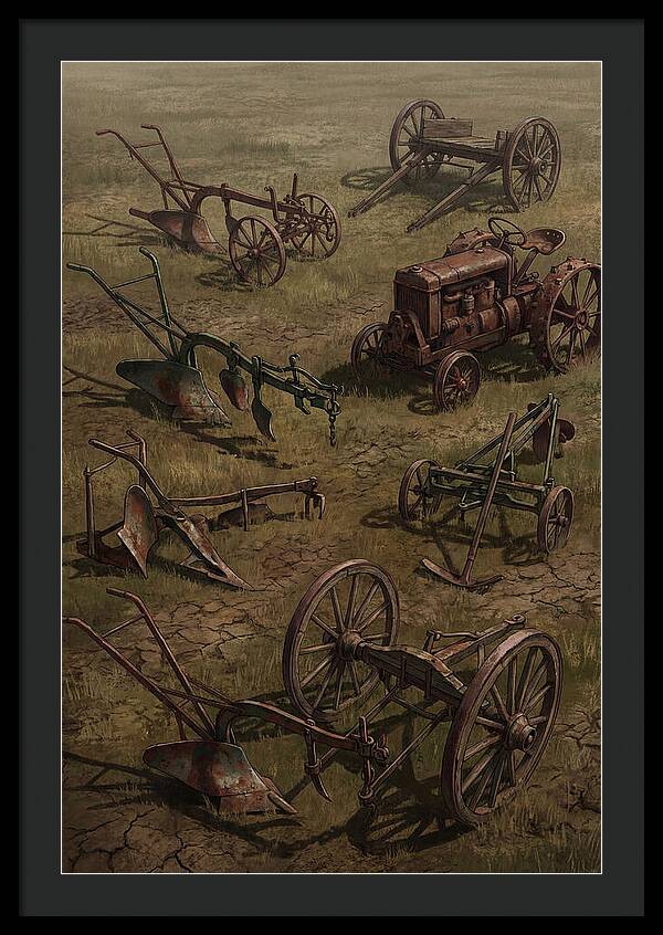 Scattered Farm Equipment