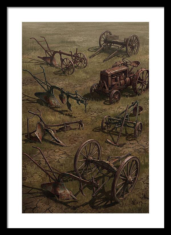 Scattered Farm Equipment