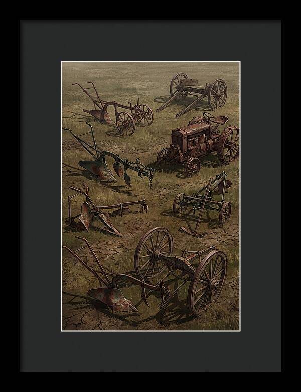 Scattered Farm Equipment