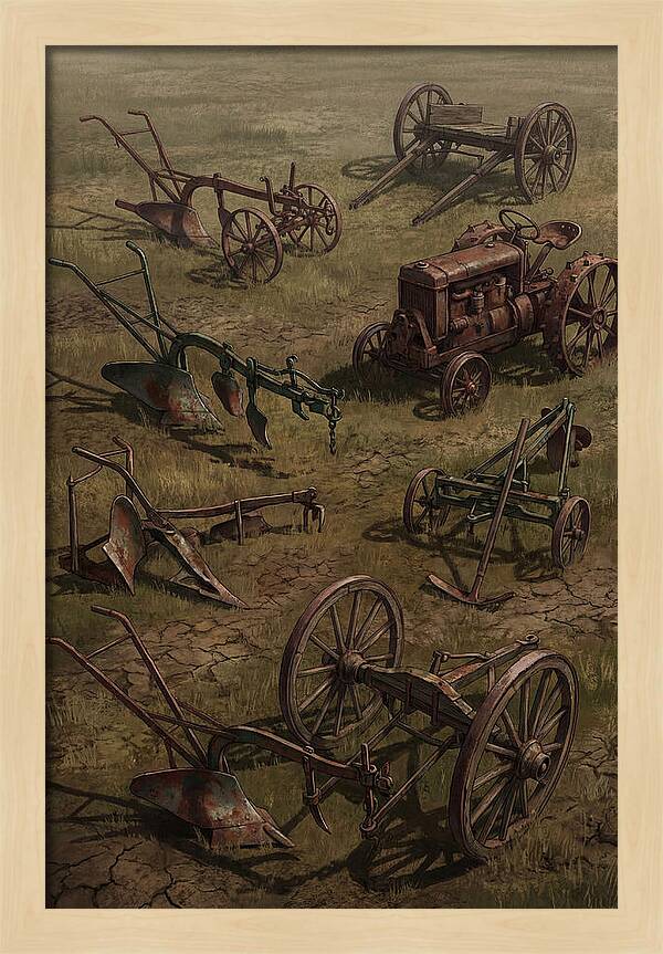 Scattered Farm Equipment