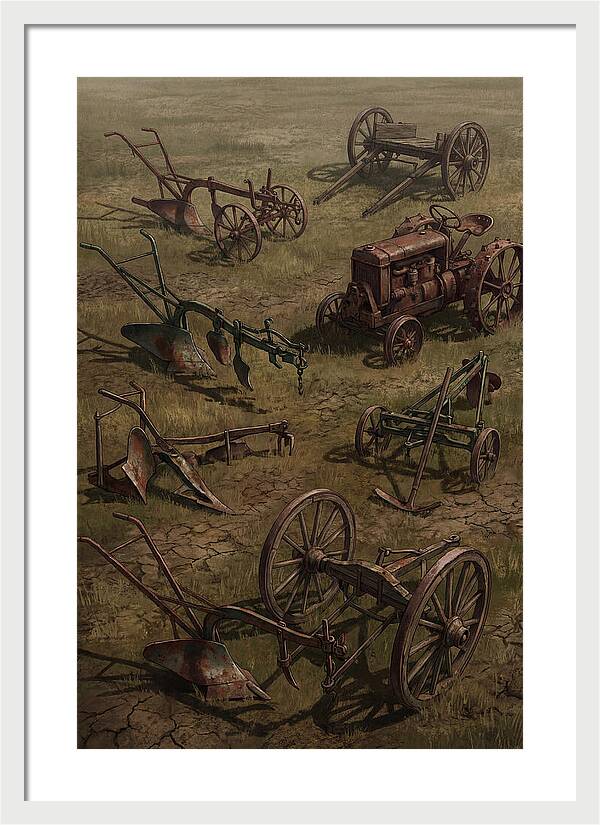 Scattered Farm Equipment