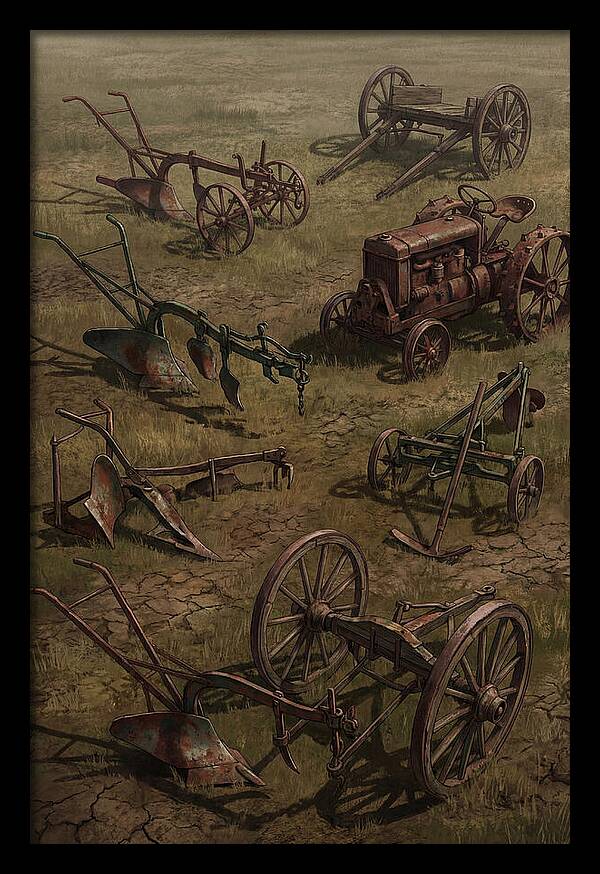 Scattered Farm Equipment