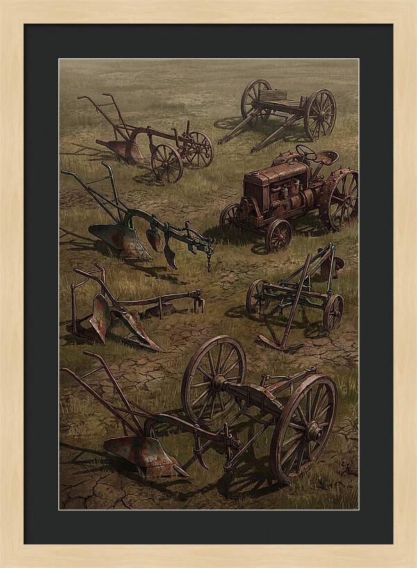 Scattered Farm Equipment