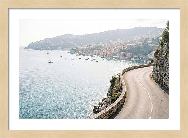 Scenic View Of Villefranche Bay