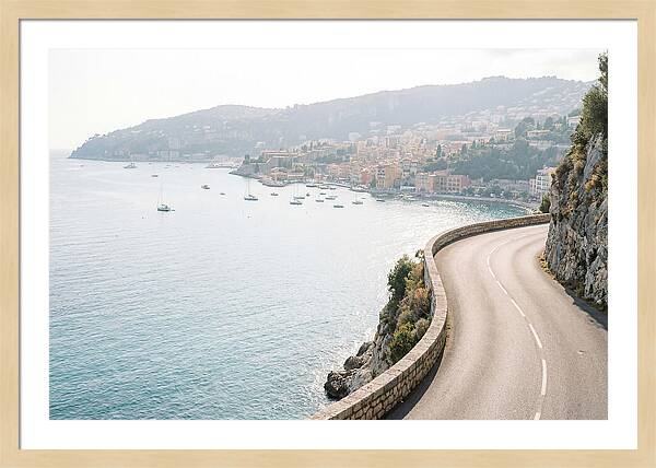 Scenic View Of Villefranche Bay
