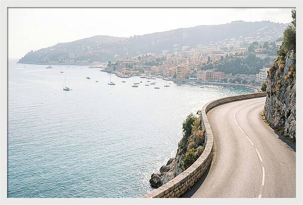 Scenic View Of Villefranche Bay