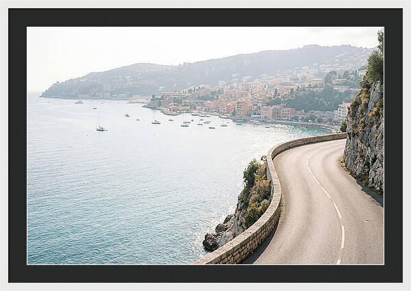 Scenic View Of Villefranche Bay