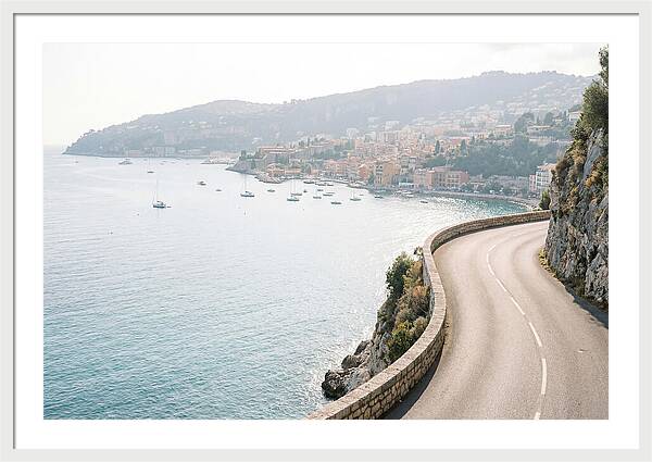 Scenic View Of Villefranche Bay