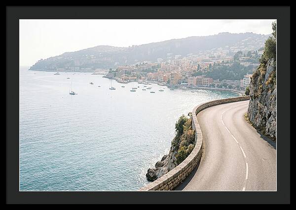 Scenic View Of Villefranche Bay