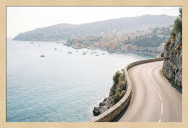 Scenic View Of Villefranche Bay