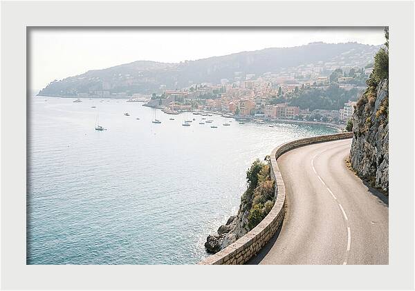 Scenic View Of Villefranche Bay