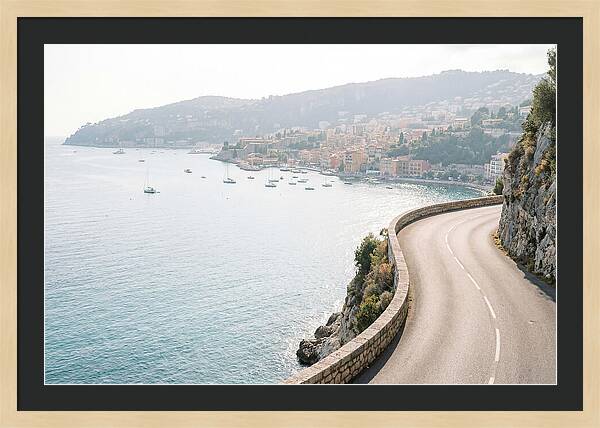 Scenic View Of Villefranche Bay