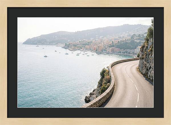 Scenic View Of Villefranche Bay